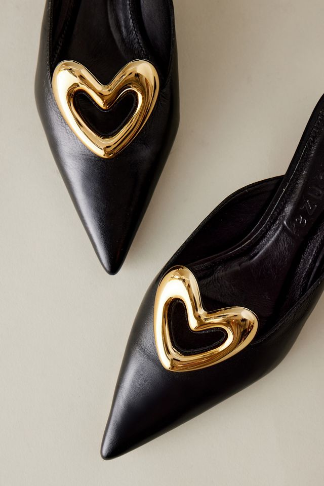 Maeve Heart Mule Heels #1