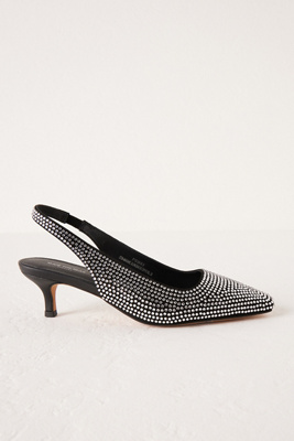 Shoe The Bear Maxine Rhinestone Slingback Heels | Anthropologie UK