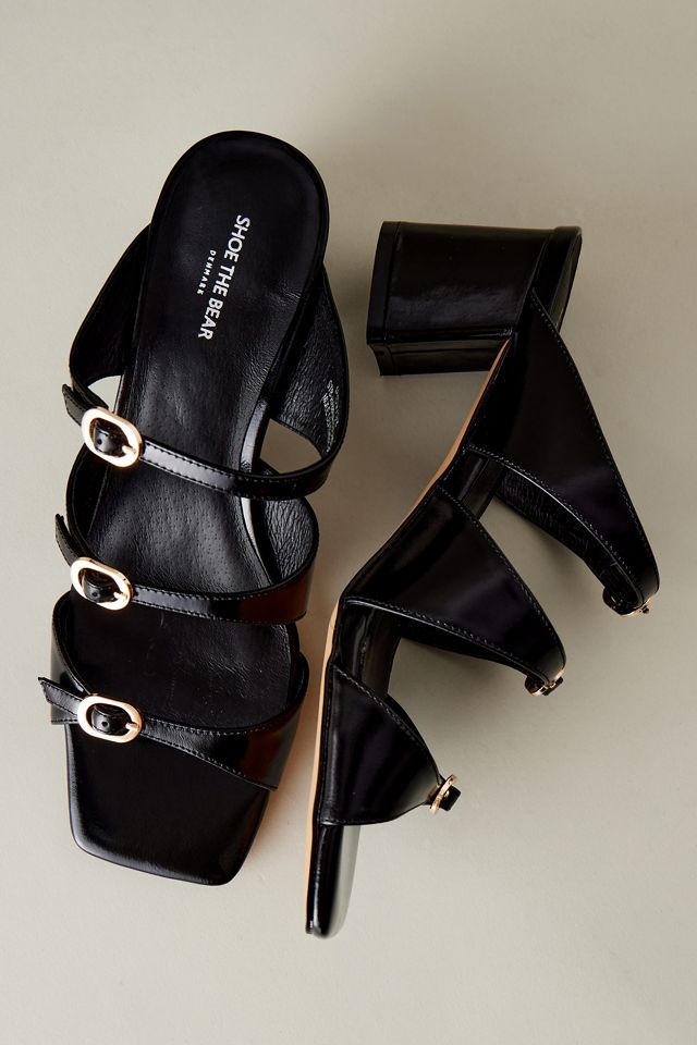 Mules de Cuero con Tiras y Punta Abierta Shoe The Bear #3