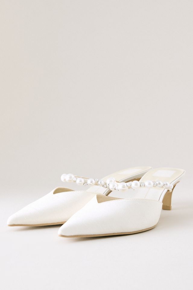 Tacones de Satén con Perlas Kanika Dolce Vita #4