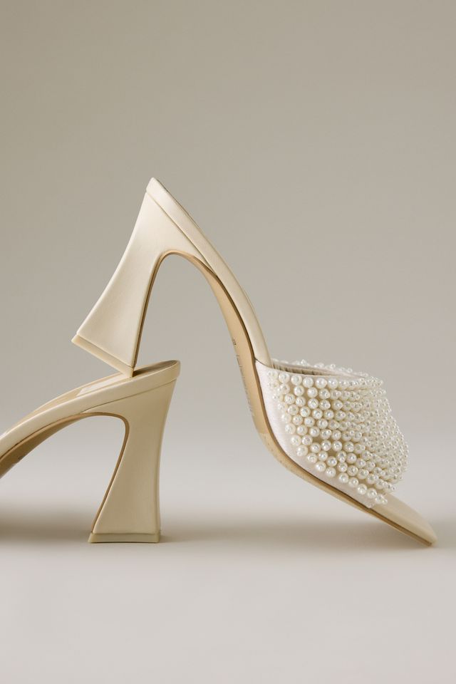 Tacones Mule con Perlas Nandy Dolce Vita #3