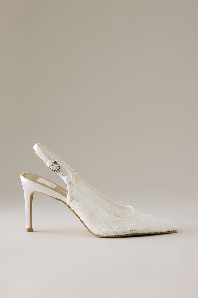Dolce Vita Yami Lace Slingback Heels #1