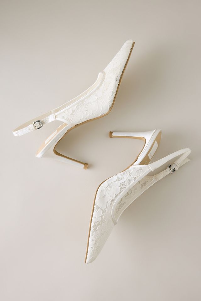 Dolce Vita Yami Lace Slingback Heels #2