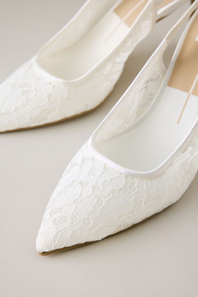 Dolce Vita Yami Lace Slingback Heels #3