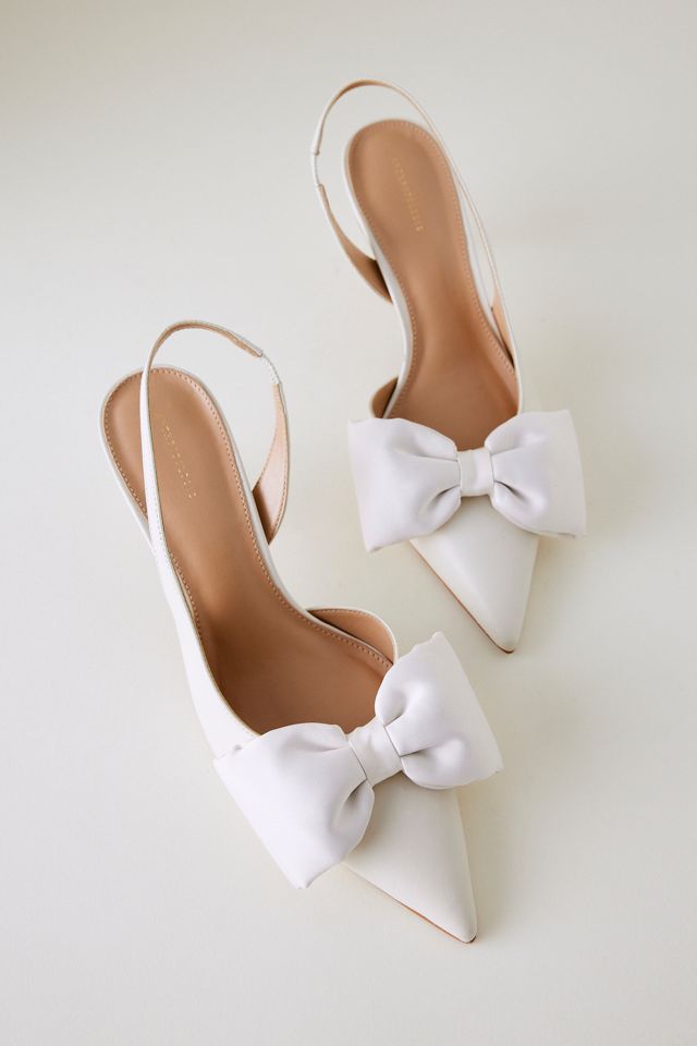 Tacones Slingback con Moño de Satén By Anthropologie #2