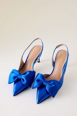 Tacones Slingback con Moño de Satén By Anthropologie