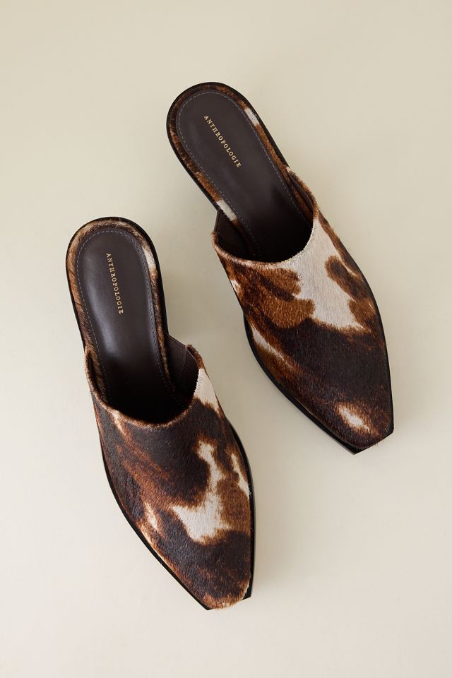 Mules de Cuero Western #1