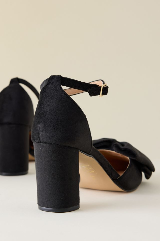By Anthropologie Talons bloc à nœud #4