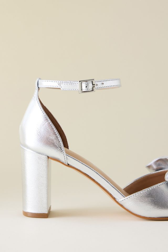 By Anthropologie Bow Block Heels #1