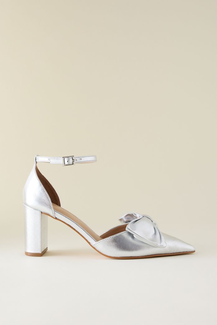 By Anthropologie Bow Block Heels