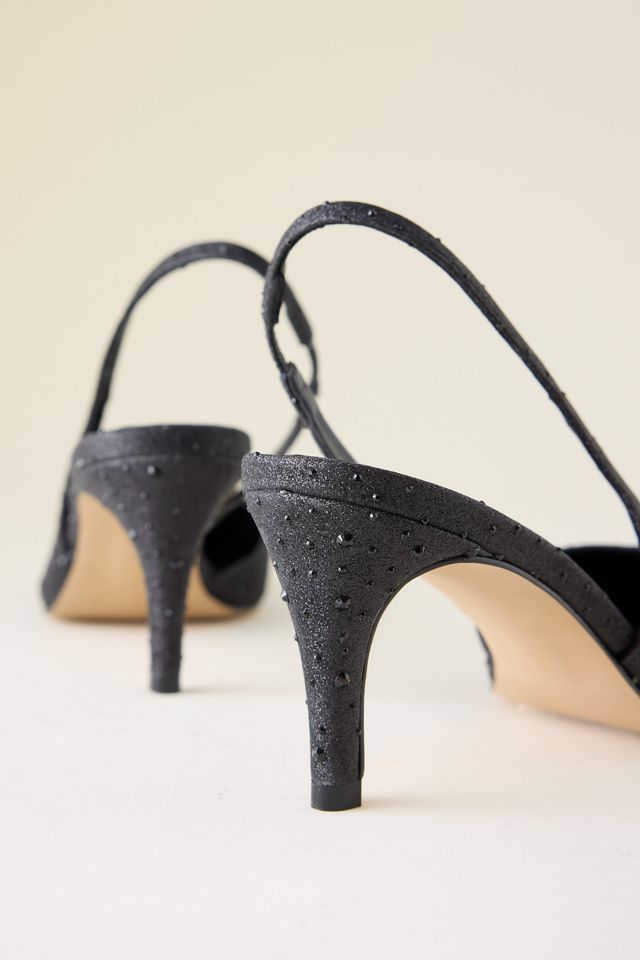 By Anthropologie Astral Point Slingback Heels #2