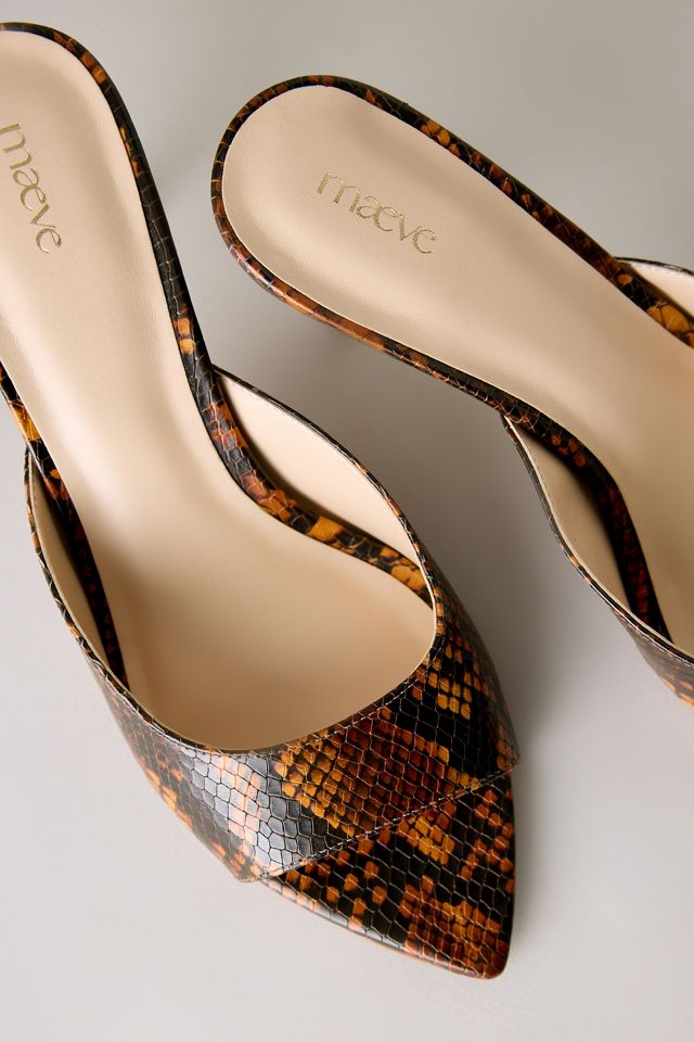 Maeve Point Toe Mule Heels #2