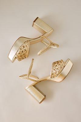 Tacones de Plataforma Tejidos By Anthropologie