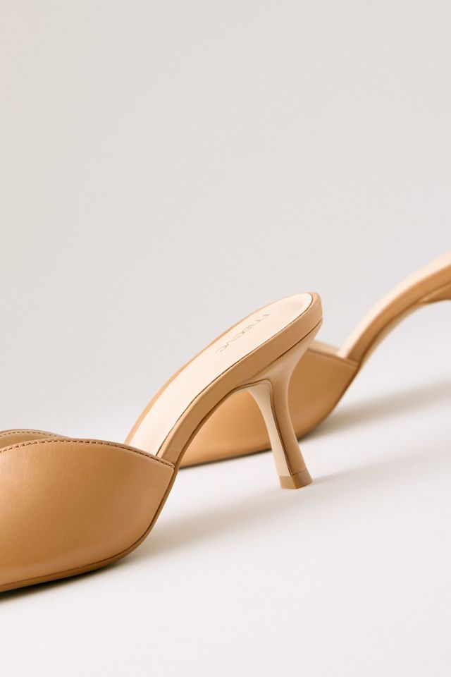 Maeve Peep Toe Kitten Heels #4