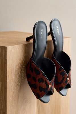 Tacones Bajos con Punta Abierta Maeve