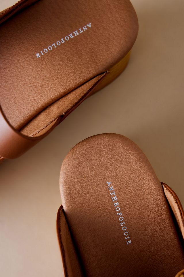 Mules à Talons By Anthropologie avec Semelle en Bois #1