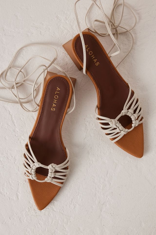 Alohas Mirage Ankle Strap Heels