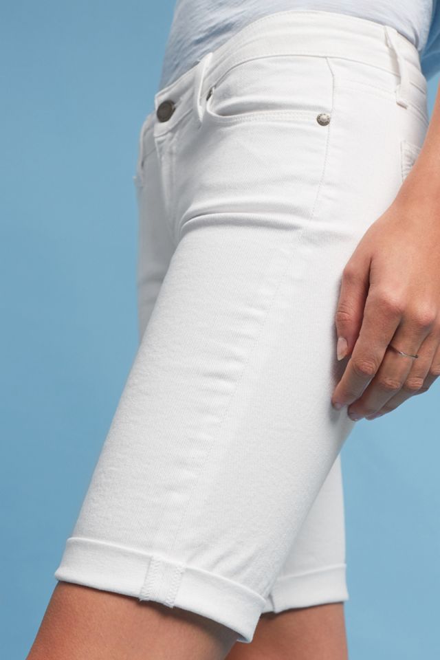 Paige Jax Mid-Rise Shorts #1