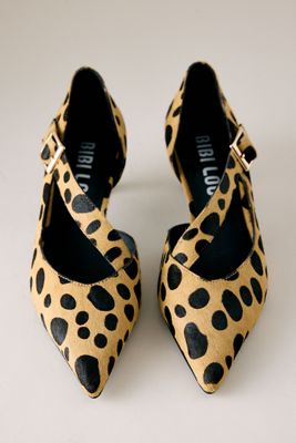 Bibi Lou Anouk Faux-Pony Fur Pumps