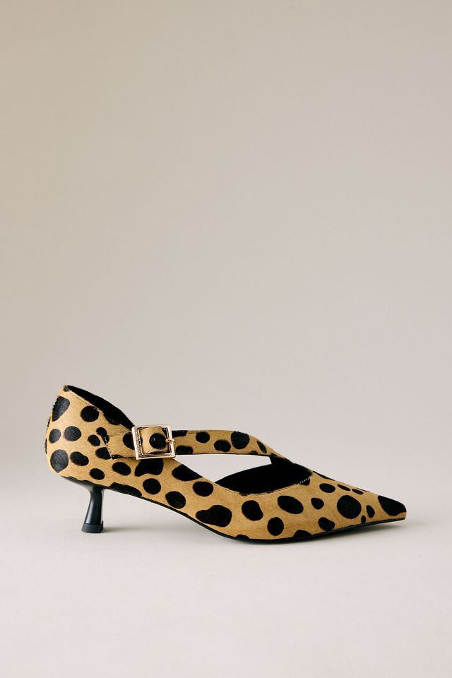 Bibi Lou Anouk Pumps aus Kunstponyfell #1