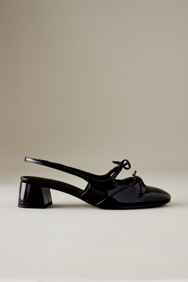 Charles & Keith Double-Bow Slingback Pumps | Anthropologie UK