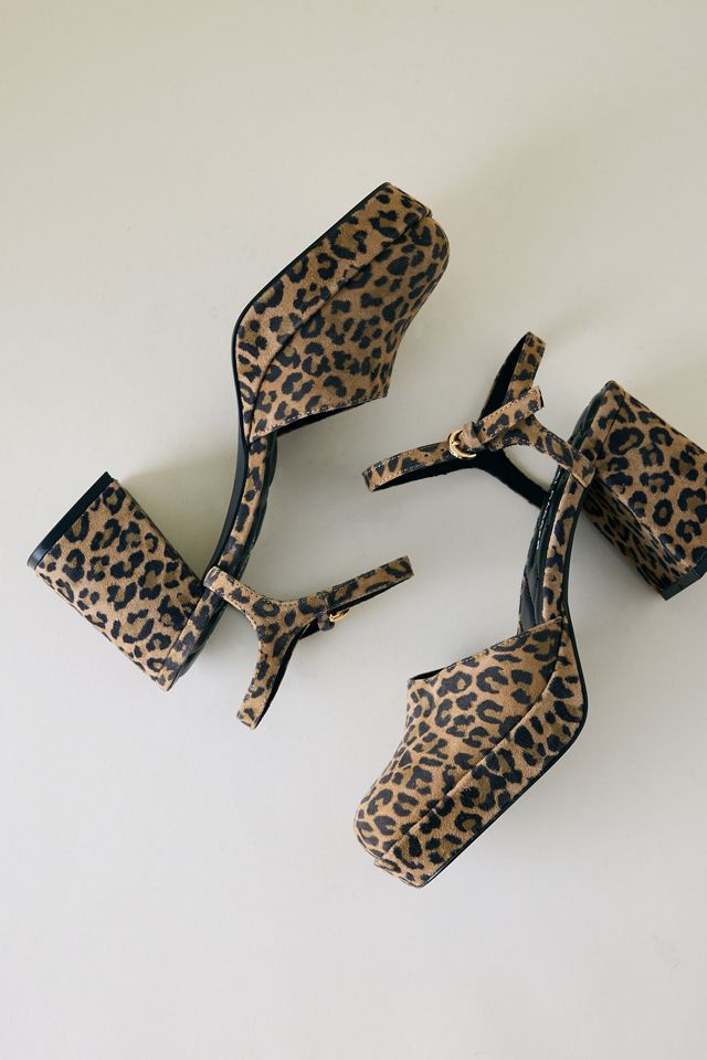 Kelsi Dagger Edna Leoparden-Plateauschuhe #2
