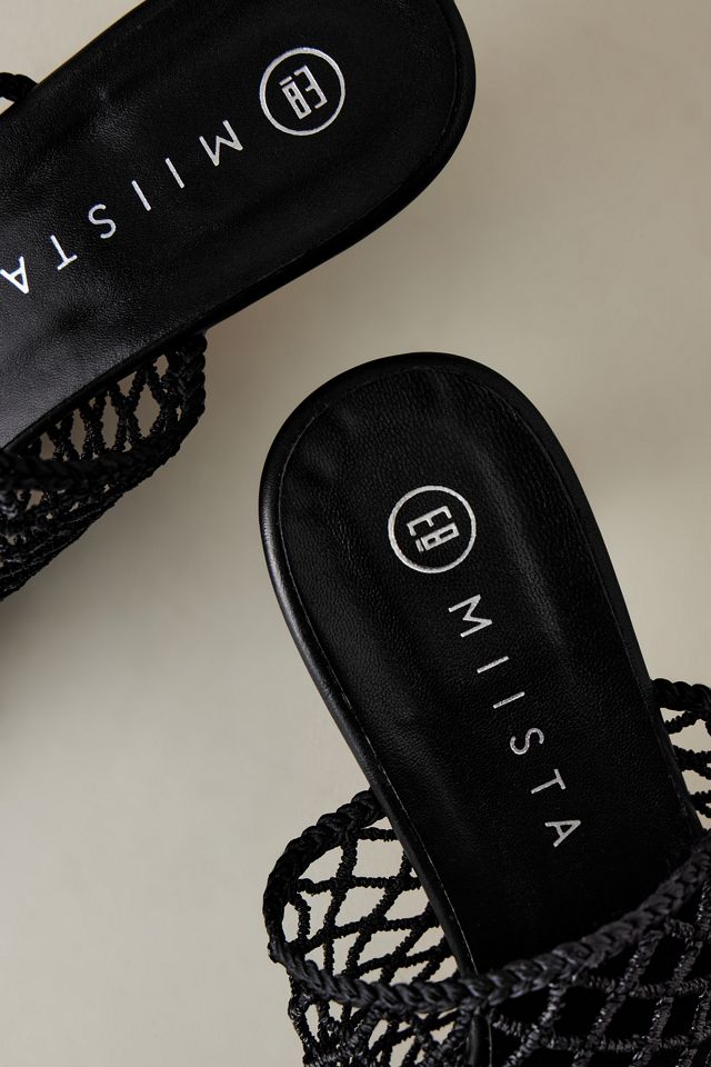 Miista Marilia Flared-Heel Mules #3