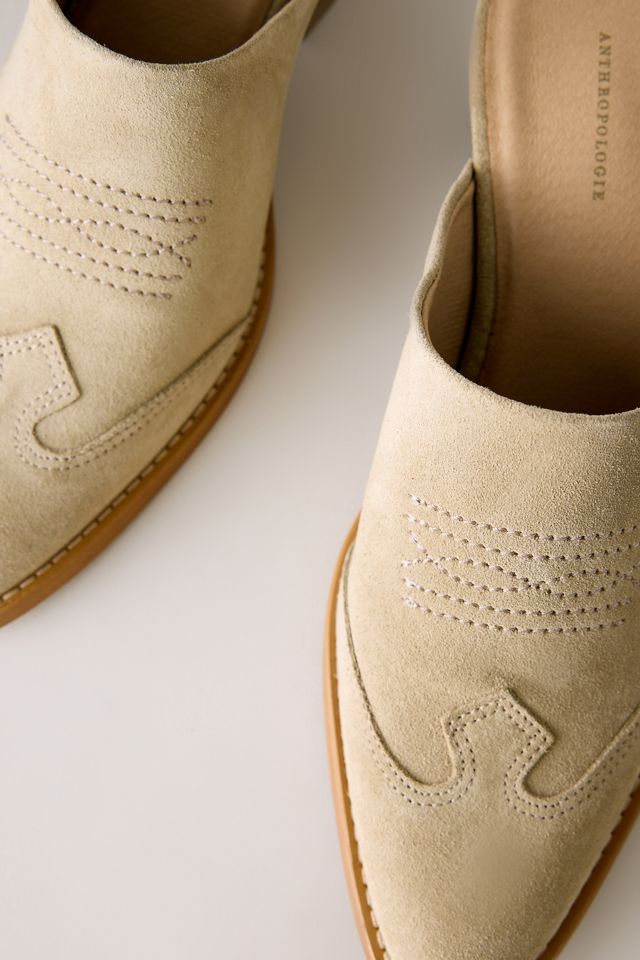 Tacones Mule Estilo Western By Anthropologie #3