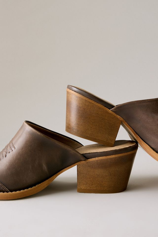 By Anthropologie Western-Mule-Absätze #2