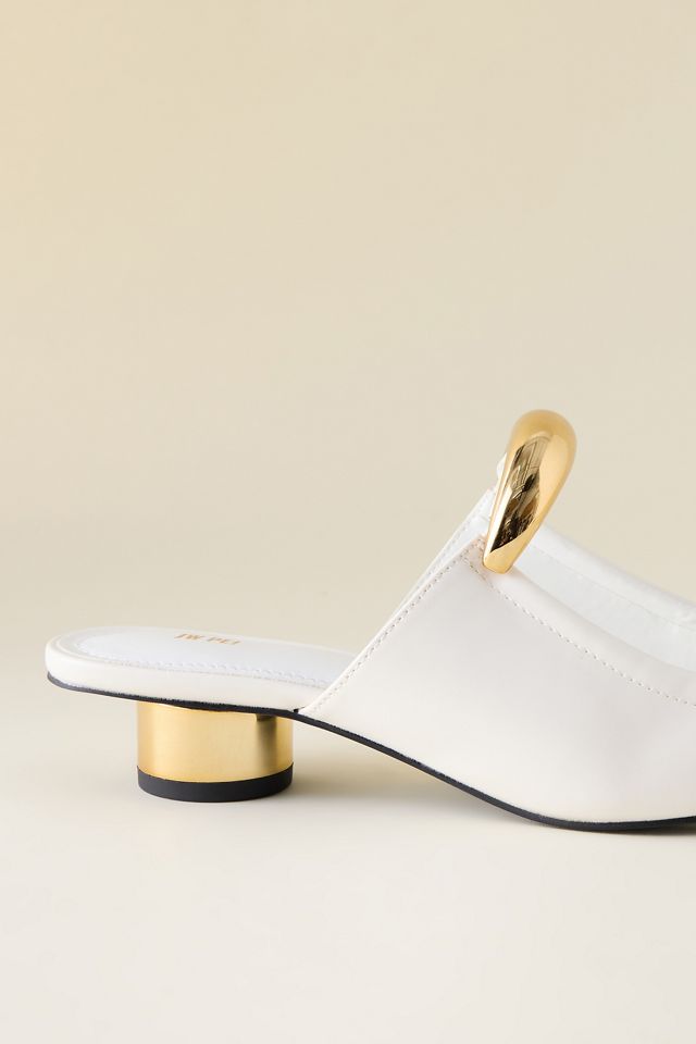 JW PEI Helena Pierced Mule Heels | Anthropologie UK
