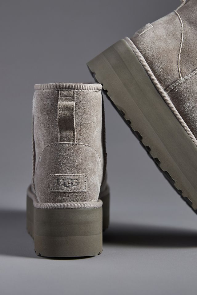 Bottes plateforme en daim Classic Mini UGG #2