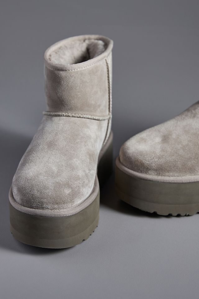 Bottes plateforme en daim Classic Mini UGG #3