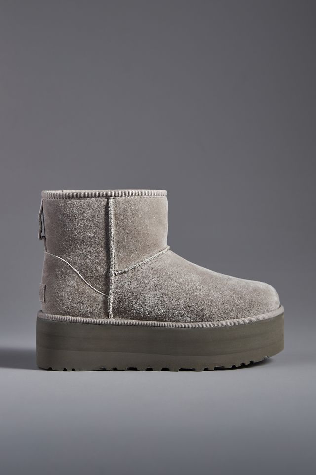 Ugg classic mini clearance gray