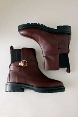 Barbour Alexandra Leather Ankle Boots