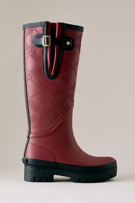 Barbour Leighton Tartan Wellington Boots
