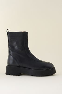 Stivali in pelle Alma Flattered