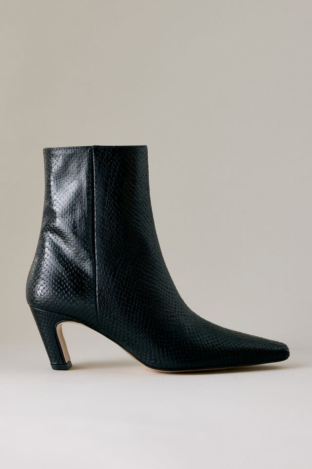 Botas de Cuero con Relieve de Serpiente Xena de Flattered #1