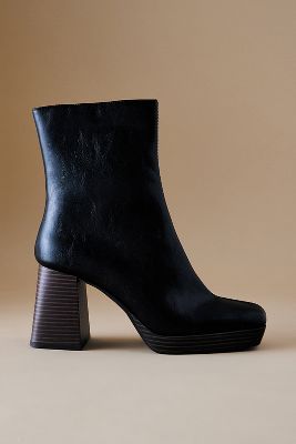 Shop By Anthropologie Duke Stacked Boots In Black