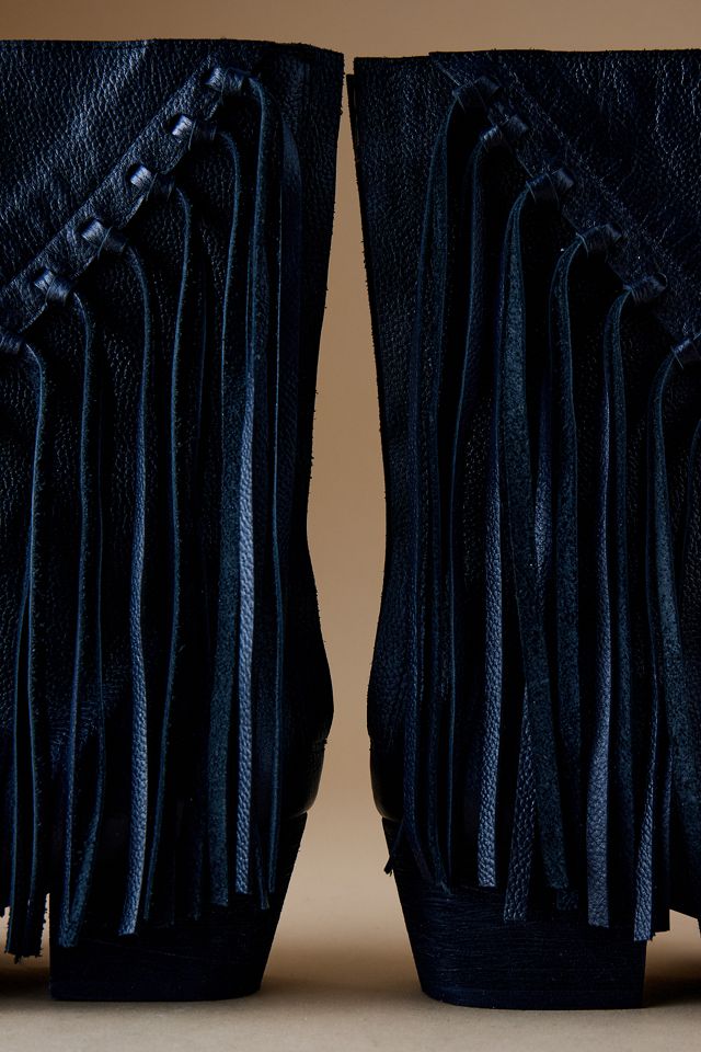Stivali Western con Frange di Anthropologie #1