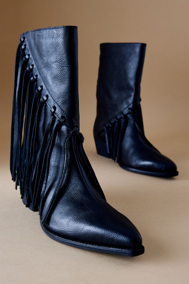 Stivali Western con Frange di Anthropologie #3