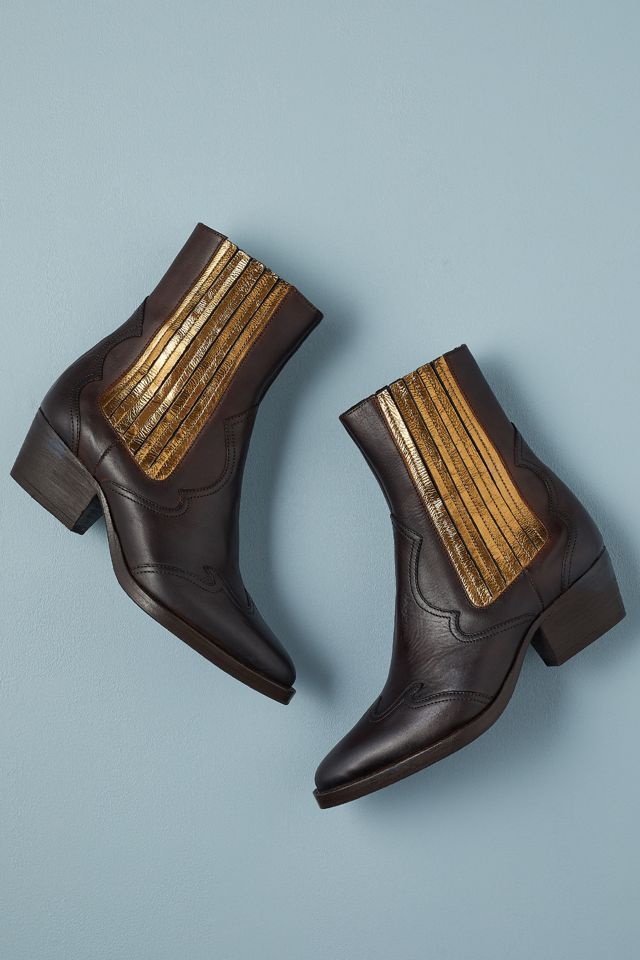 Anthropologie snakeskin outlet boots