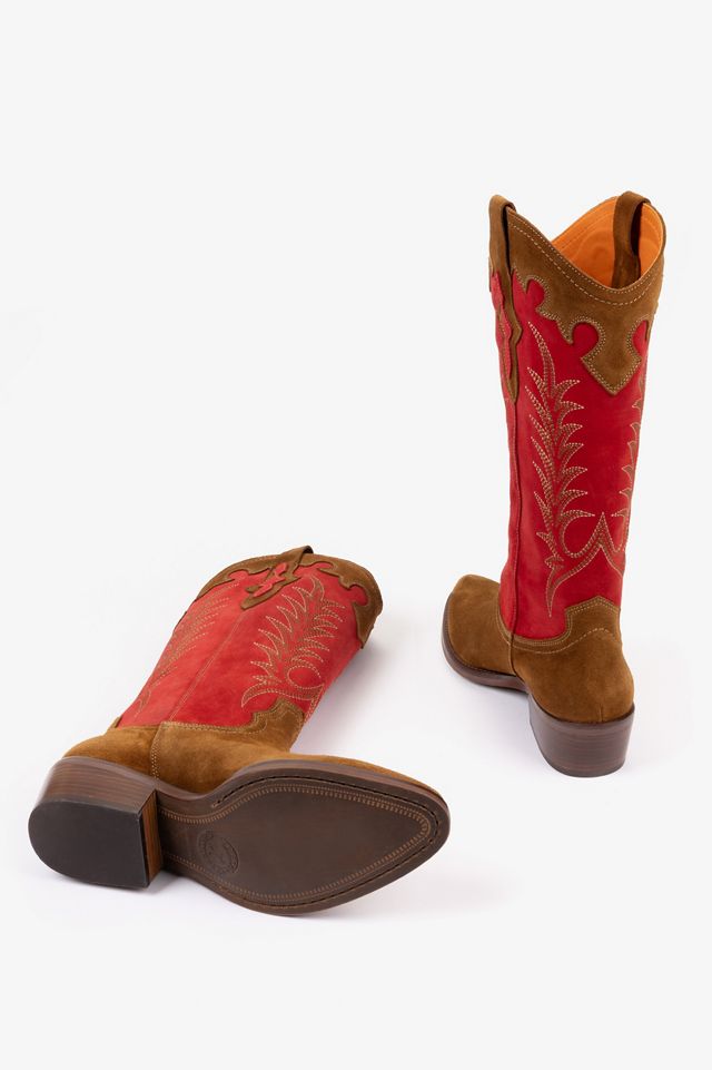 Penelope Chilvers Jolene Suede Cowboy Boots #3
