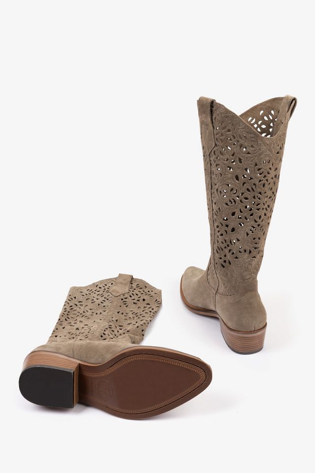 Penelope Chilvers Goldie Cut-Out Lace Boots #3
