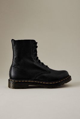 Dr. Martens Pascal Virginia Leather Lace-Up Boots