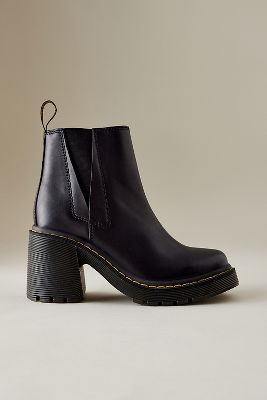 Shop Dr. Martens' Dr. Martens Spence Heeled Chelsea Boot In Black