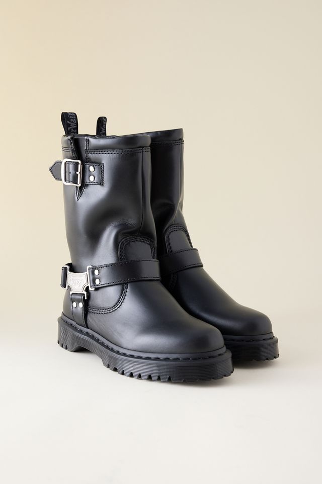 Dr. Martens Anistone Leather Biker Boots #2