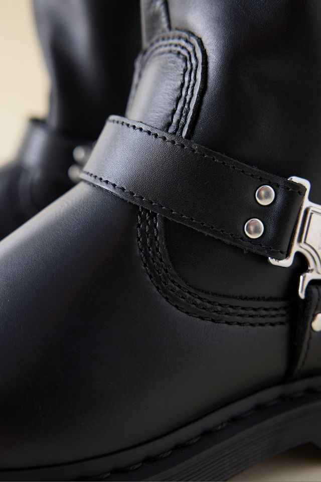 Dr. Martens Anistone Leather Biker Boots #3