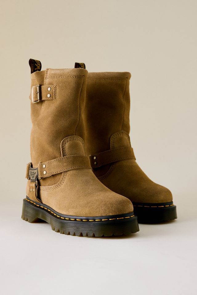Dr. Martens Anistone Leather Biker Boots #1