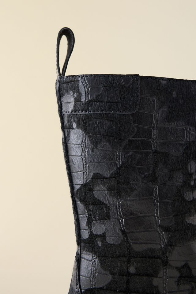 Dr. Martens Rejena Hair-On Croc Leather Boots #3