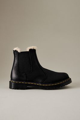 Bottes Chelsea en cuir doublées de fausse fourrure 2976 Leonore II Dr. Martens
